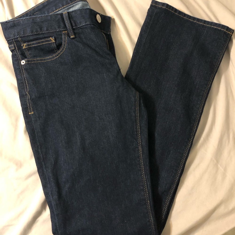 Dark wash express jeans